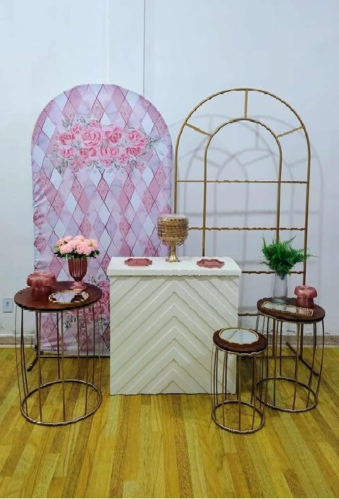 Kit Premium Floral Geométrico - CARLA CHIESA FESTAS