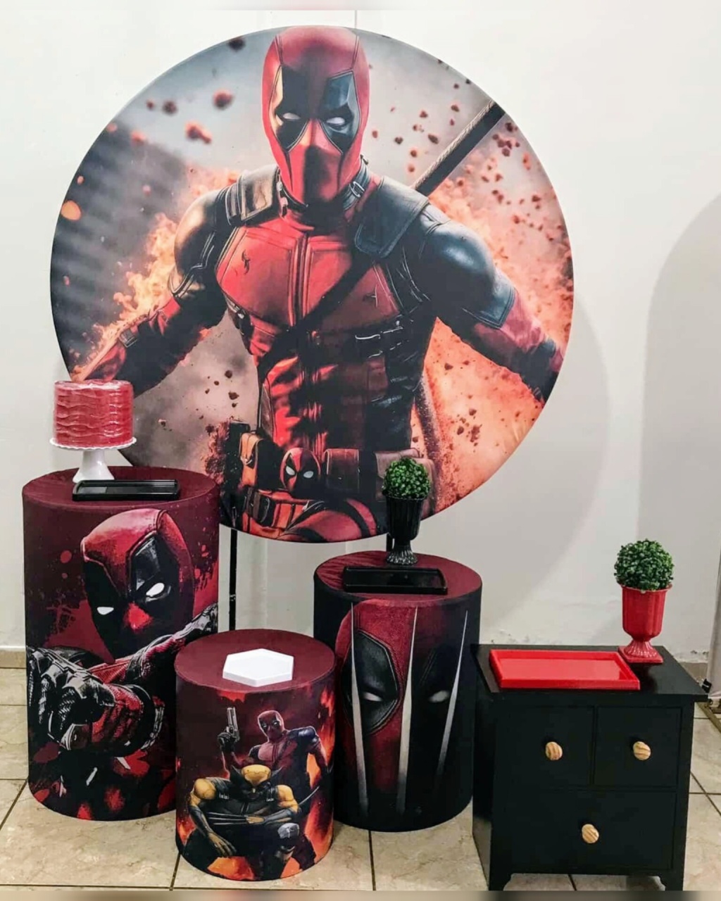 Kit Diamante Deadpool  - CARLA CHIESA FESTAS