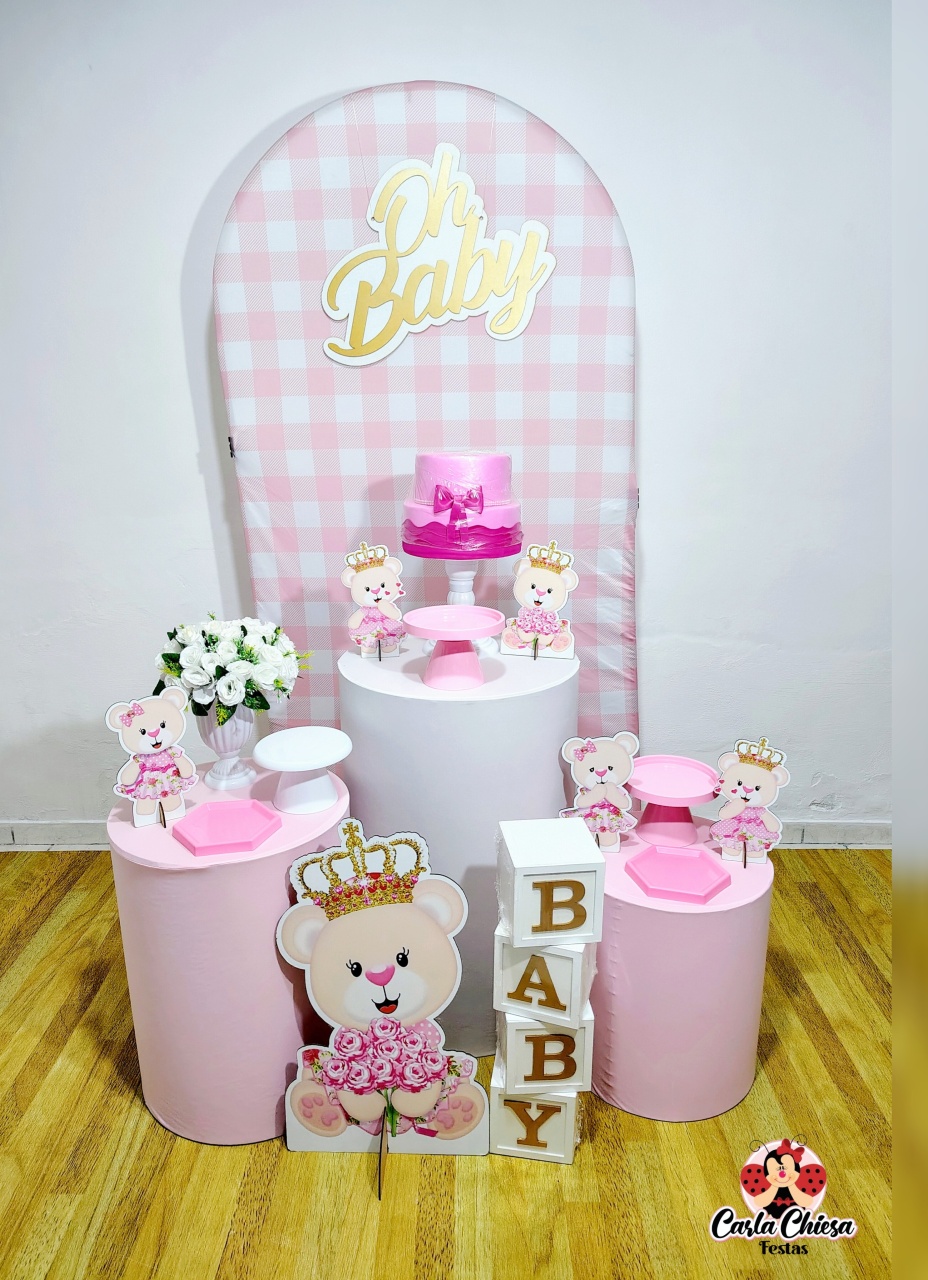 Kit Celebre Baby Ursa Princesa  - CARLA CHIESA FESTAS