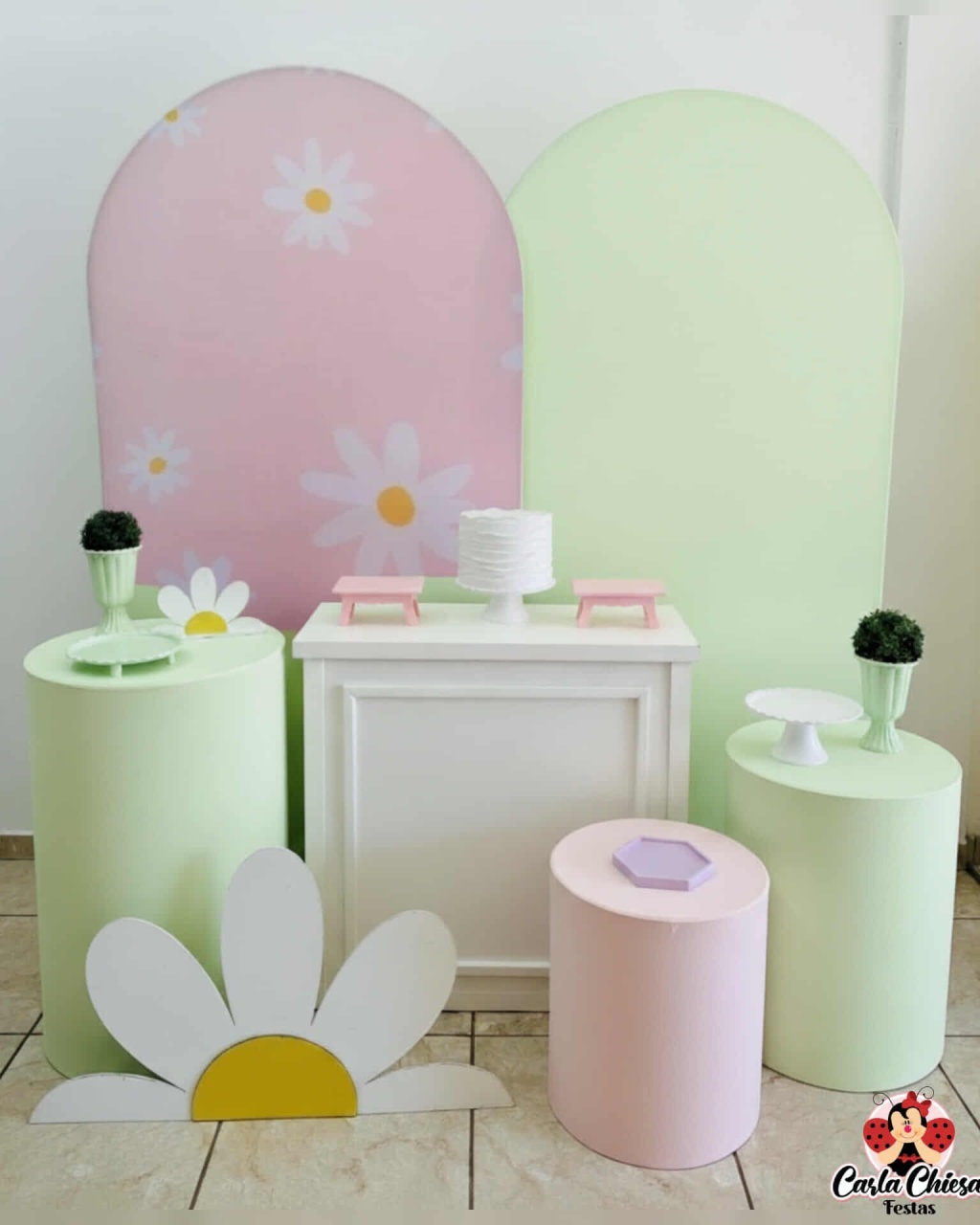 Kit Premium Margarida C/ Verde Candy - CARLA CHIESA FESTAS