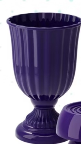 Vaso Dubai Roxo - CARLA CHIESA FESTAS