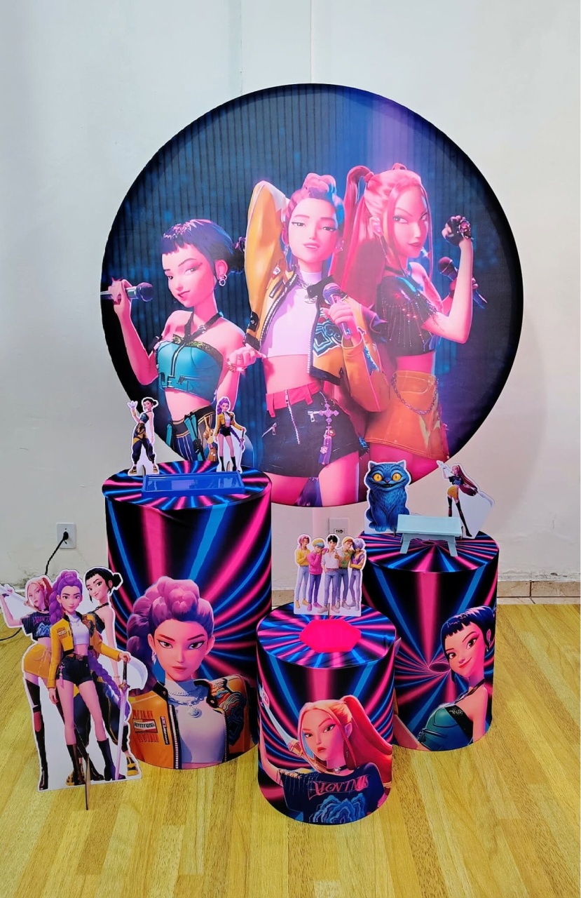 Kit Prata Guerreiras Kpop  - CARLA CHIESA FESTAS