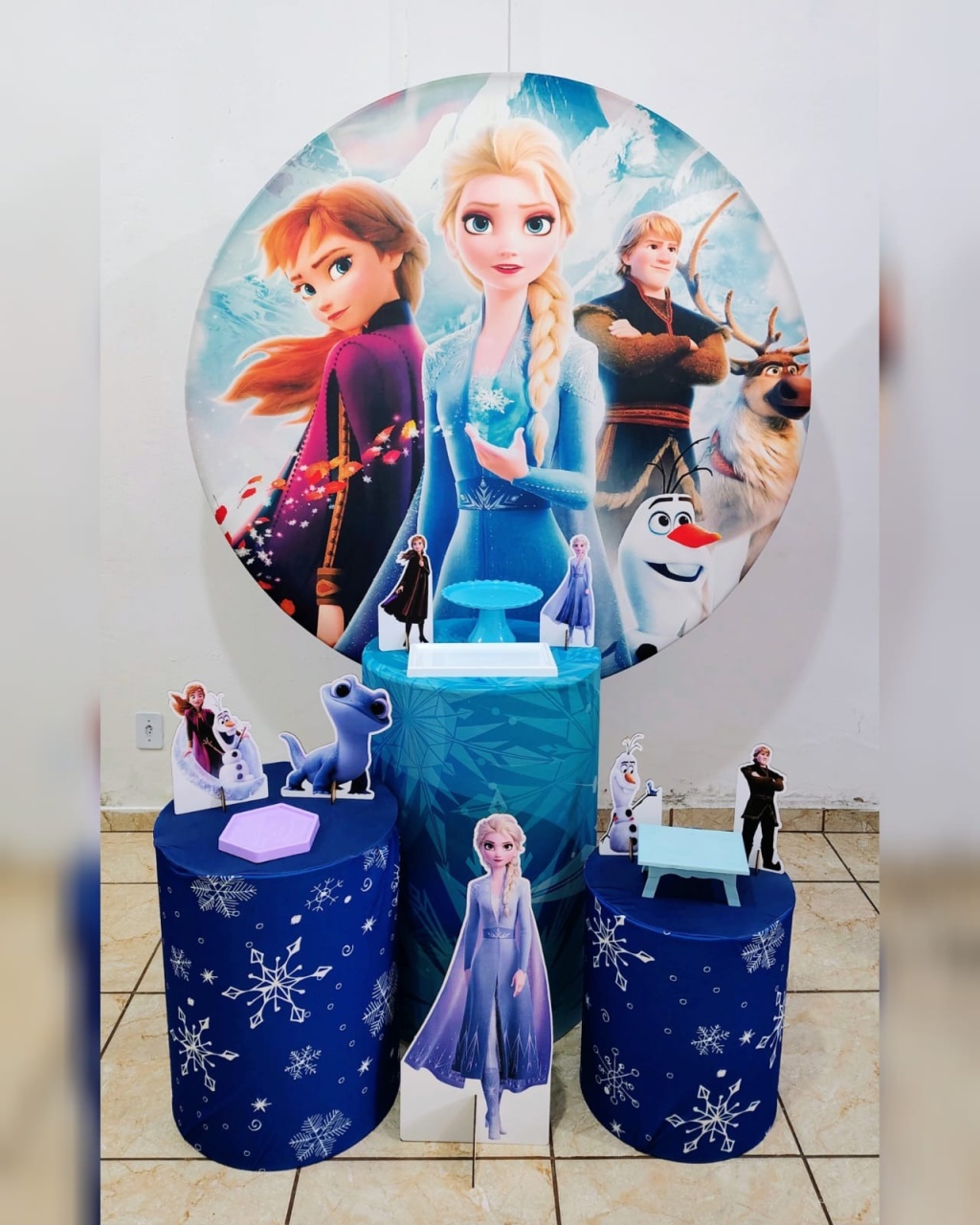 Kit Prata Frozen   - CARLA CHIESA FESTAS