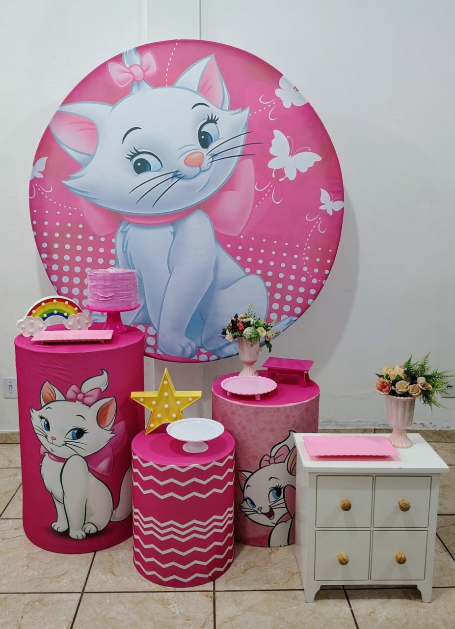 Kit Diamante Gatinha Marie  - CARLA CHIESA FESTAS