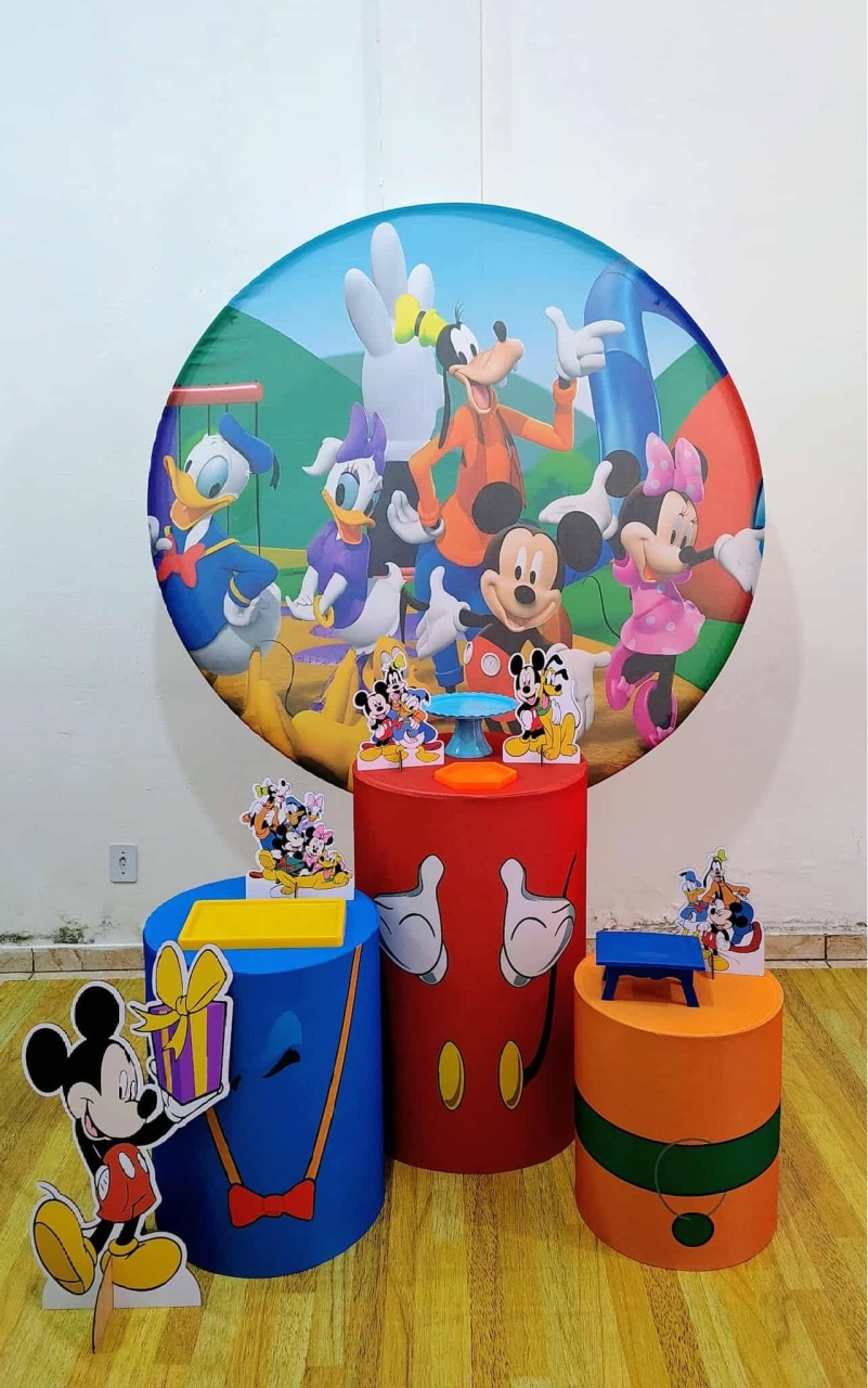 Kit Prata Turma Do Mickey - CARLA CHIESA FESTAS
