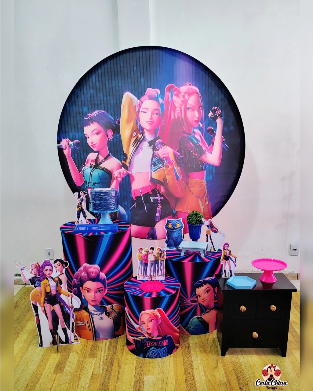 Kit Diamante Guerreiras Kpop - CARLA CHIESA FESTAS