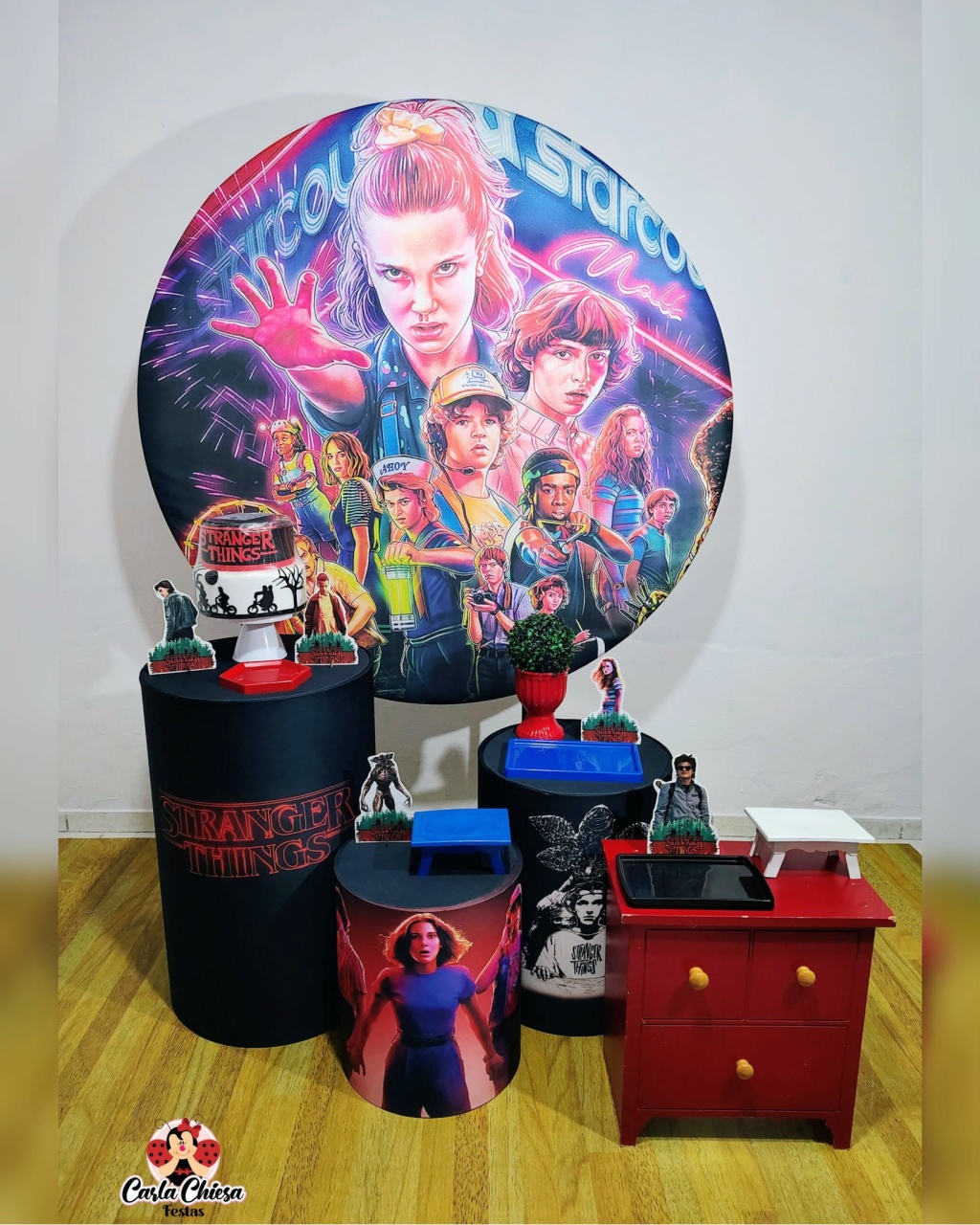 Kit Diamante Stranger Things - CARLA CHIESA FESTAS