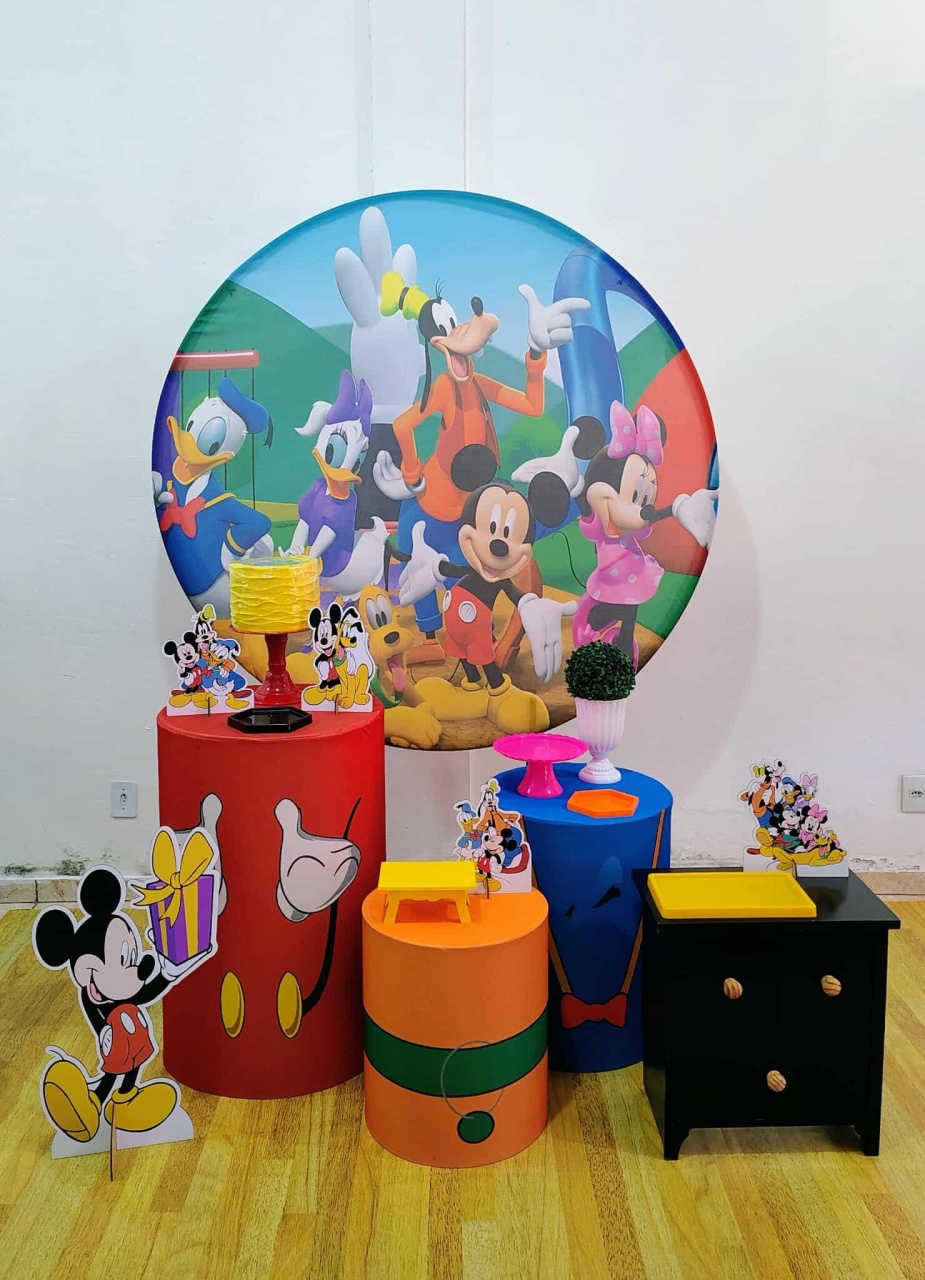 Kit Diamante Turma Do Mickey - CARLA CHIESA FESTAS
