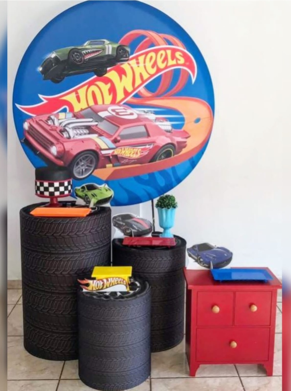 Kit Diamante Hot Wheels - CARLA CHIESA FESTAS