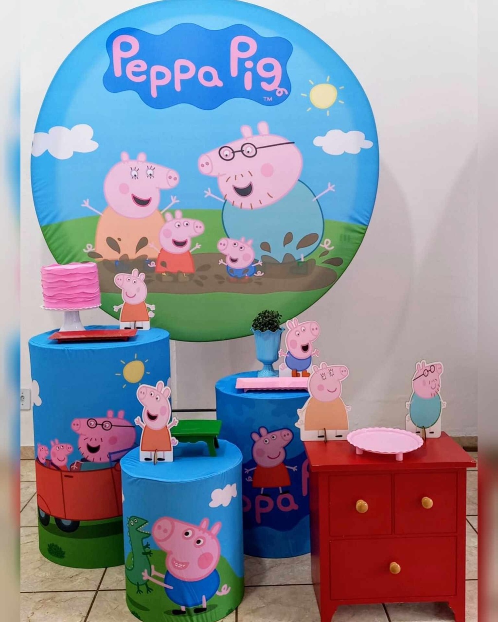 Kit Diamante Peppa Pig - CARLA CHIESA FESTAS