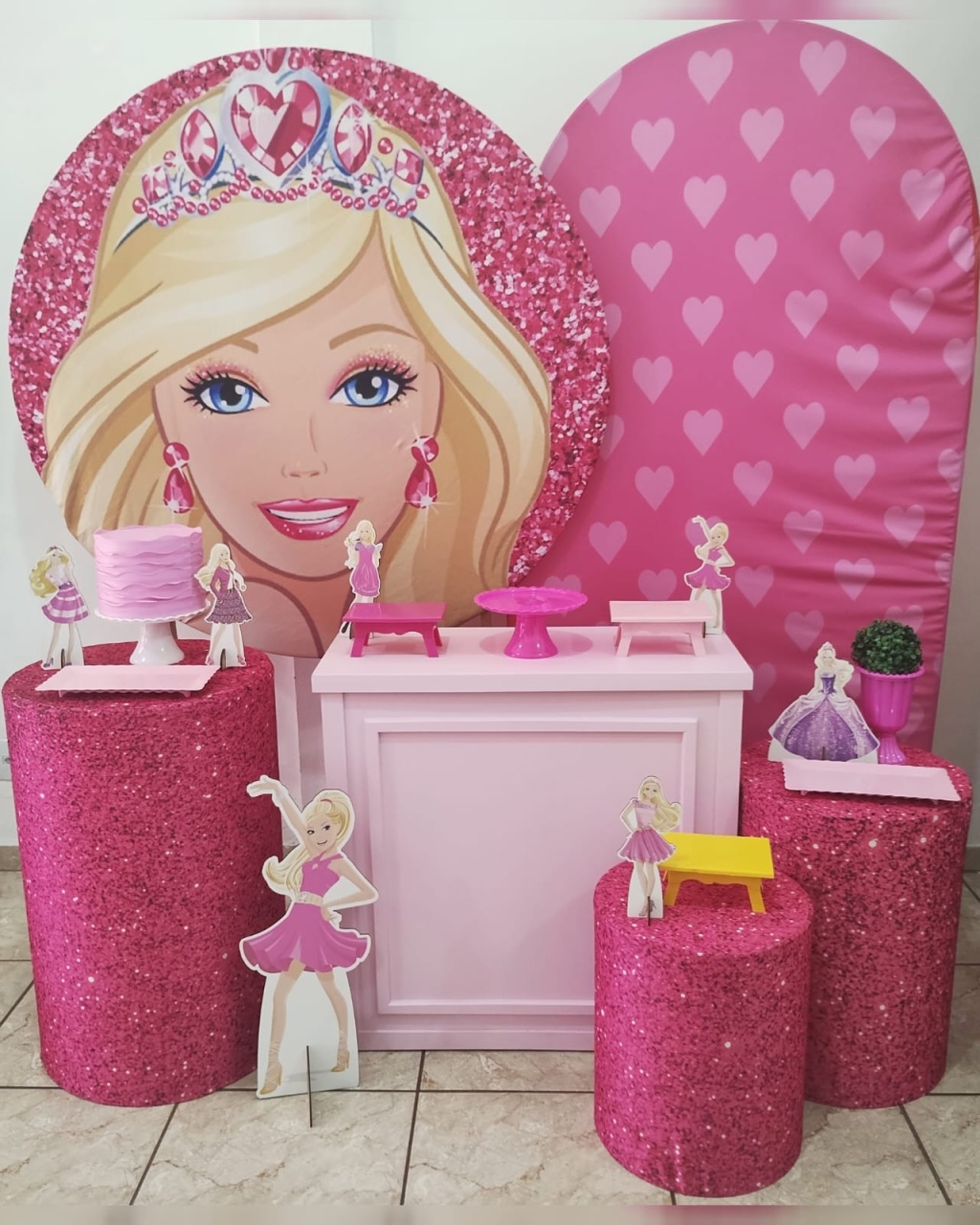 Kit Esmeralda Barbie Princesa - CARLA CHIESA FESTAS