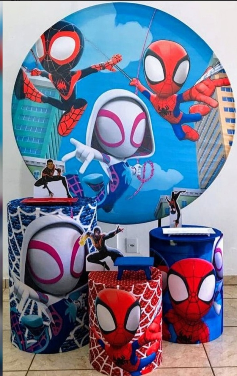 Kit Prata Spidey E Seus Amigos - CARLA CHIESA FESTAS