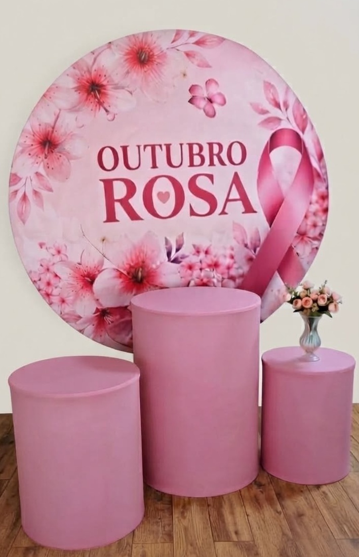 Kit Prata Outubro Rosa - CARLA CHIESA FESTAS