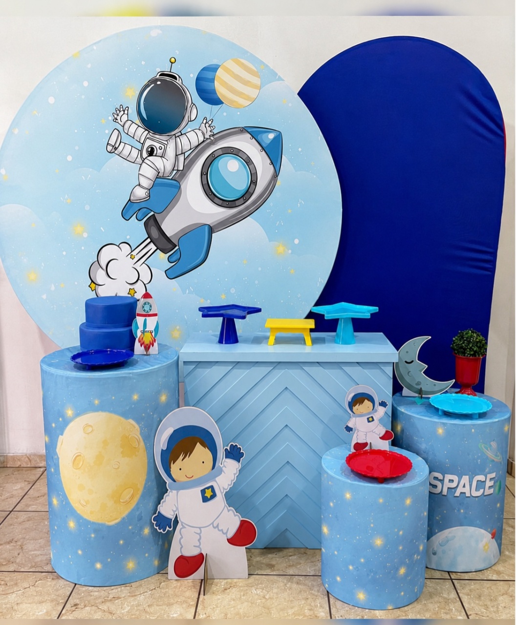 Kit Esmeralda Astronauta Clean - CARLA CHIESA FESTAS