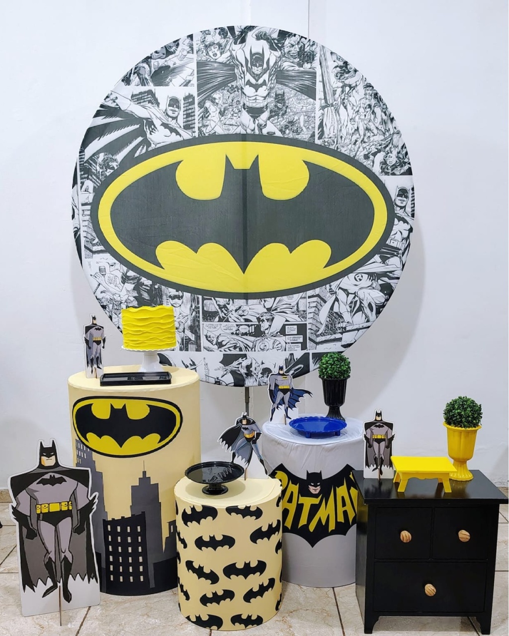 Kit Diamante Batman - CARLA CHIESA FESTAS