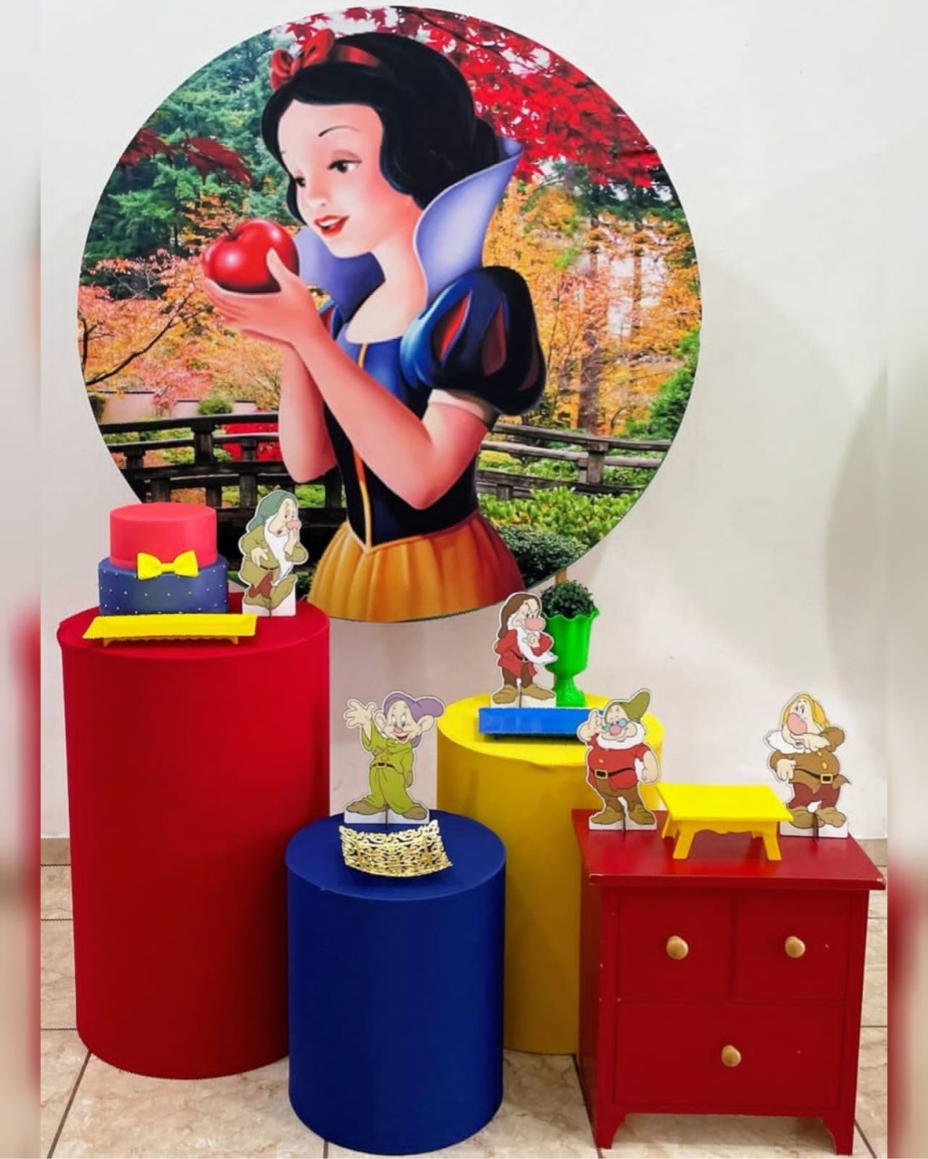 Kit Diamante Branca de Neve - CARLA CHIESA FESTAS