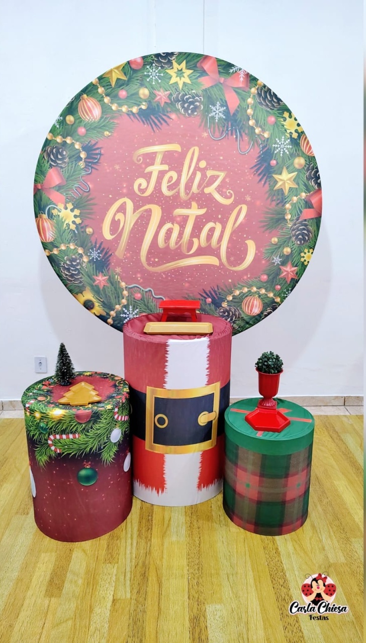 Kit Prata Natal -Feliz Natal - CARLA CHIESA FESTAS