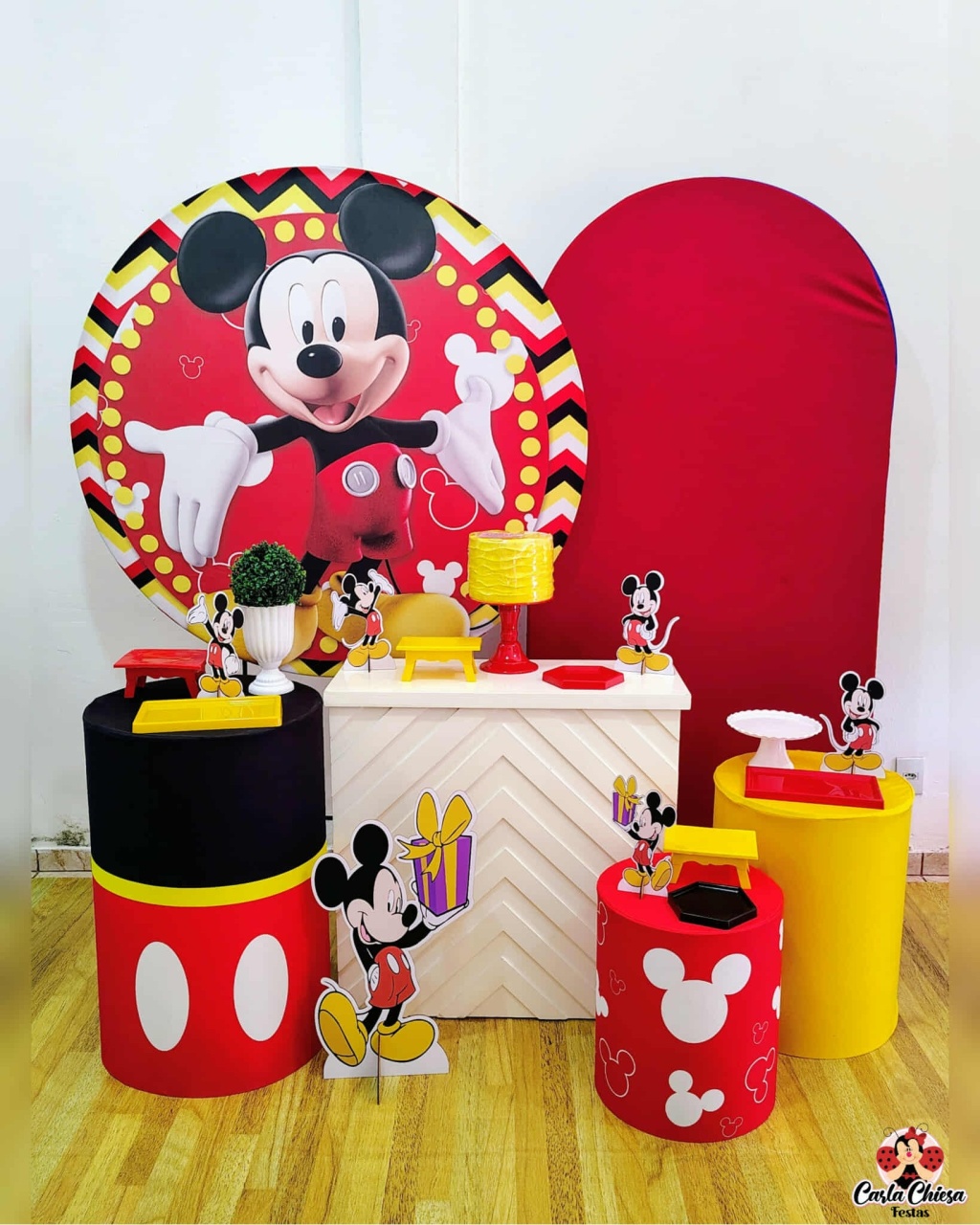 Kit Esmeralda Mickey - CARLA CHIESA FESTAS