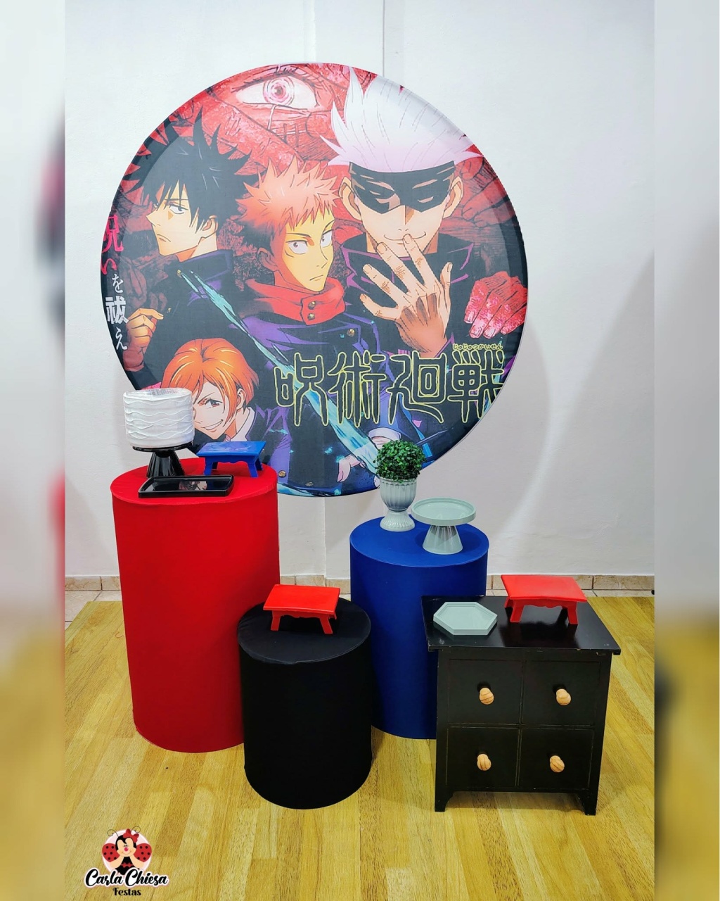 Kit Diamante Jujutsu Kaisen - CARLA CHIESA FESTAS