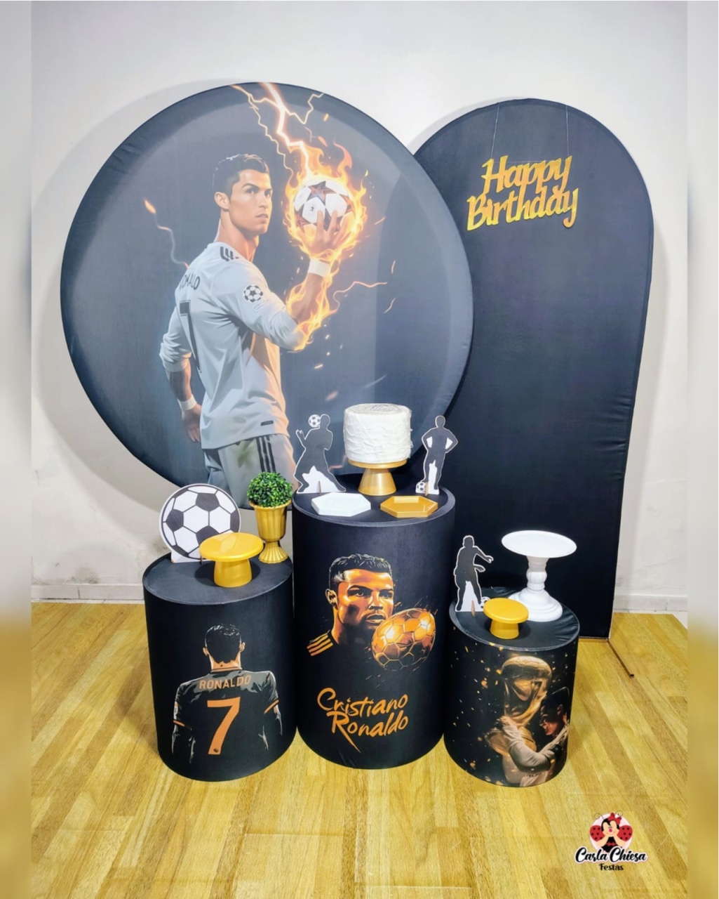 Kit Queridinho Cristiano Ronaldo - CARLA CHIESA FESTAS