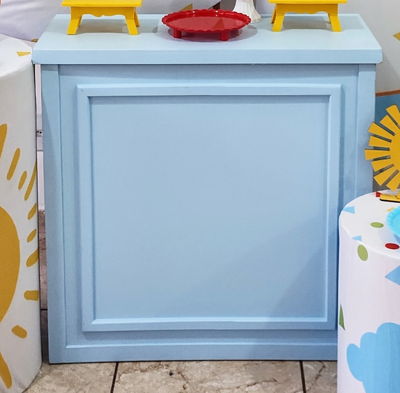 Mesa Bolserie Azul Bebê  - CARLA CHIESA FESTAS