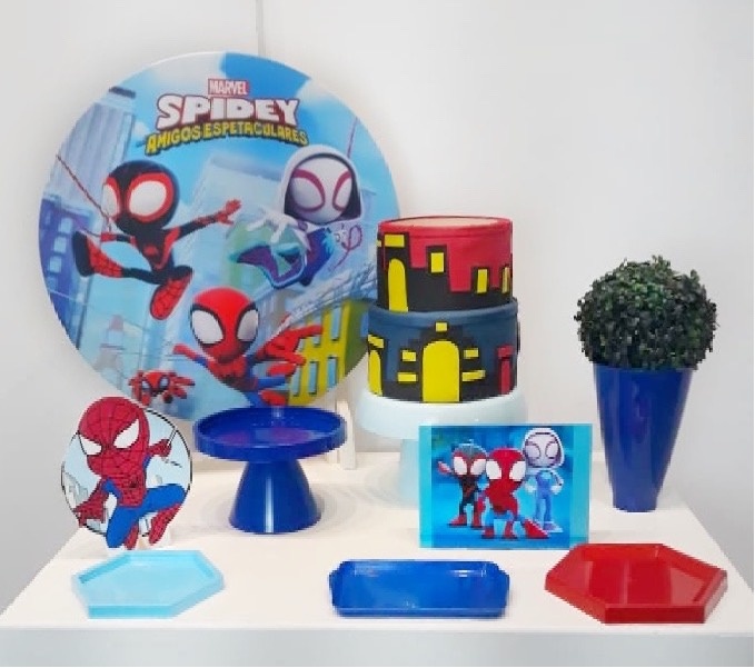 Mini Festa Spidey E Amigos - CASTELOFESTIVO 