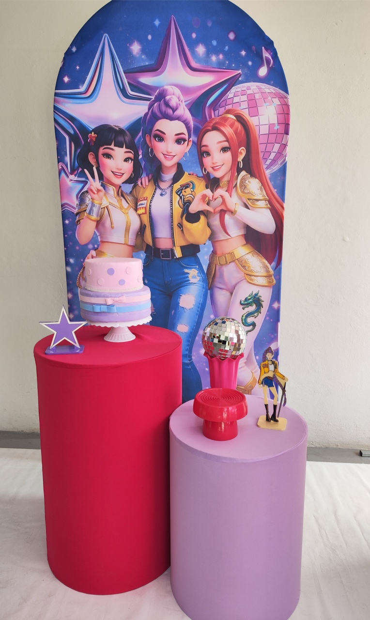 Kit Guerreira K Pop Casadinho - Elisete Festas Kit Pegue e Monte