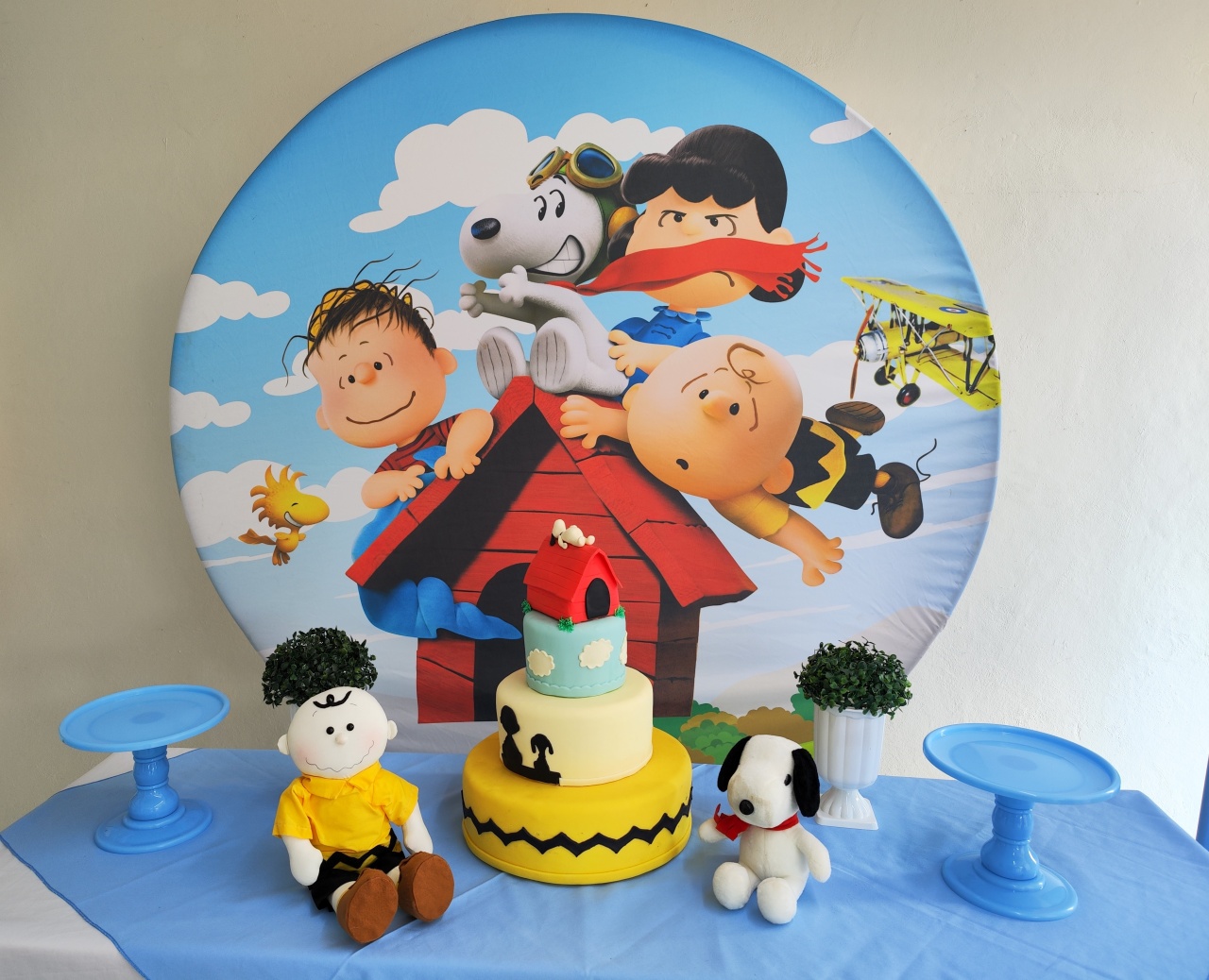 Kit Snoopy Opção 1 - Elisete Festas Kit Pegue e Monte
