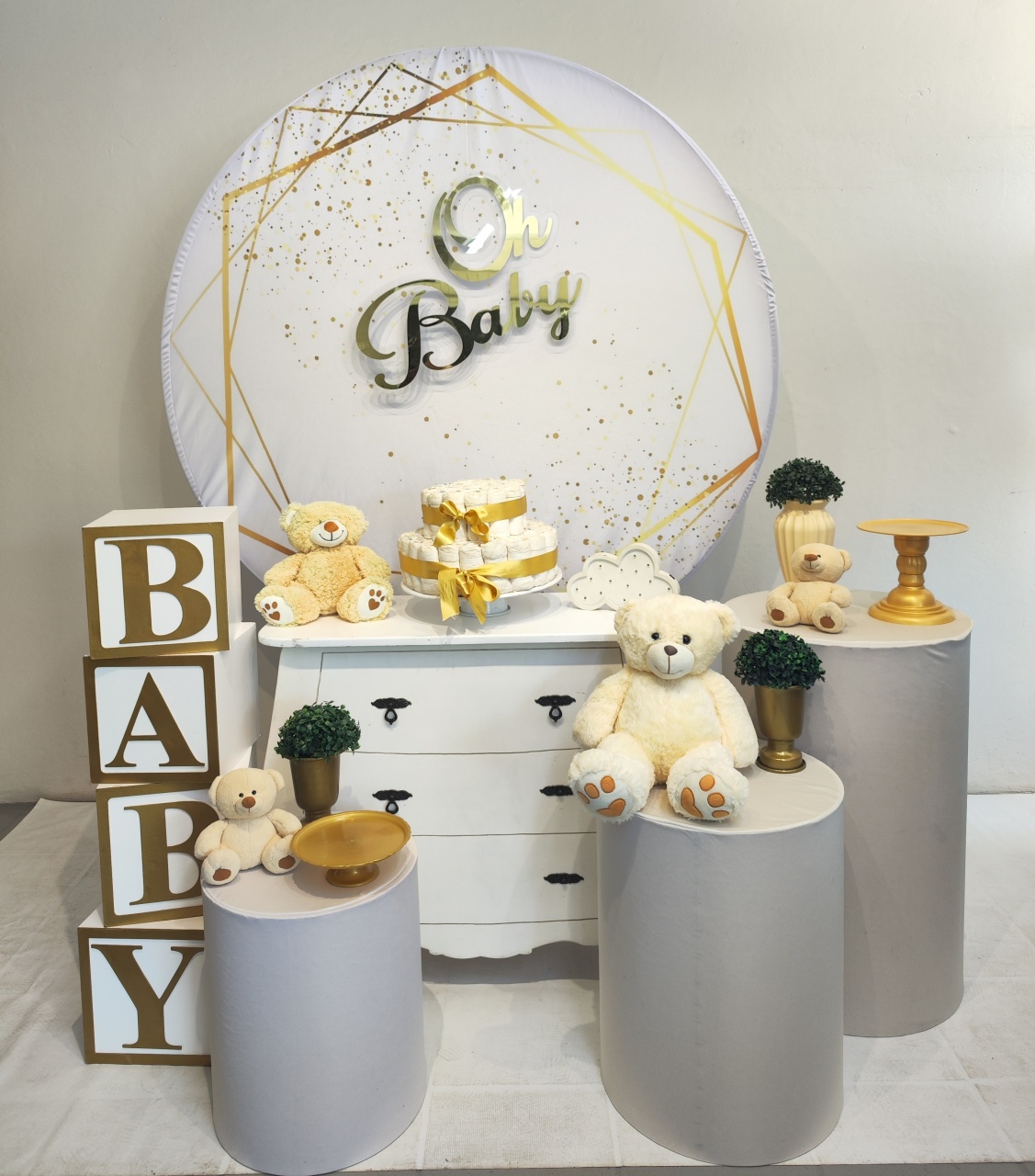 Kit Oh Baby Opção Plus - Elisete Festas Kit Pegue e Monte