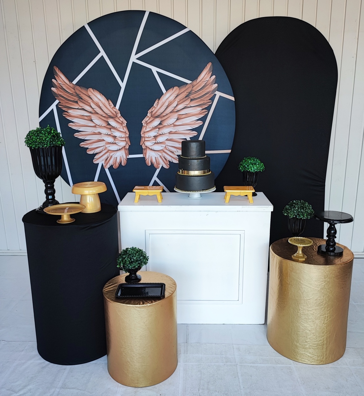 Kit Asa Dourado Opção Plus - Elisete Festas Kit Pegue e Monte