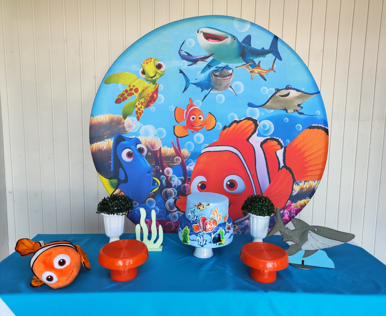 Kit Procurando O Nemo Opção 1 - Elisete Festas Kit Pegue e Monte