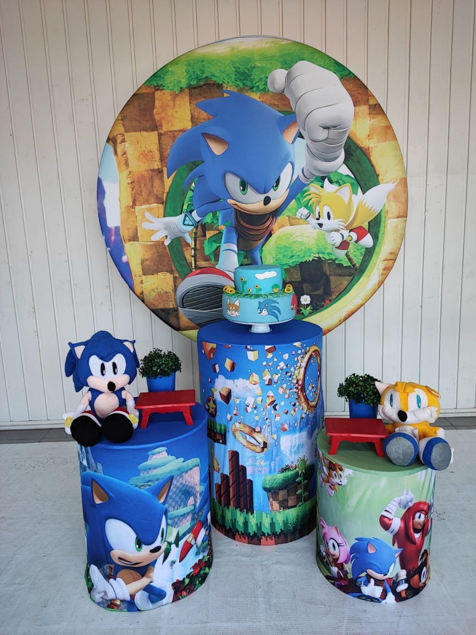 Kit Sonic ( Opção 2)  - Elisete Festas Kit Pegue e Monte