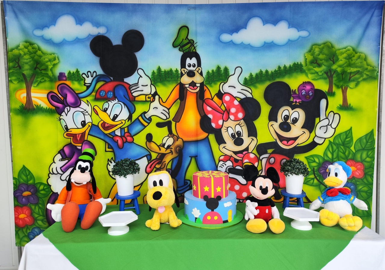 Kit Turma Do Mickey Retangular  - Elisete Festas Kit Pegue e Monte