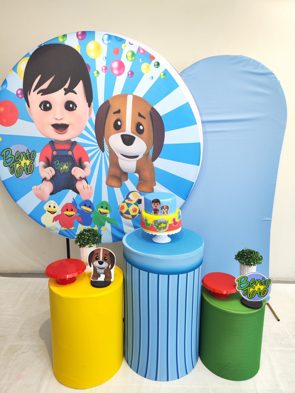 Kit Bento E Totó * Opção Plus  - Elisete Festas Kit Pegue e Monte