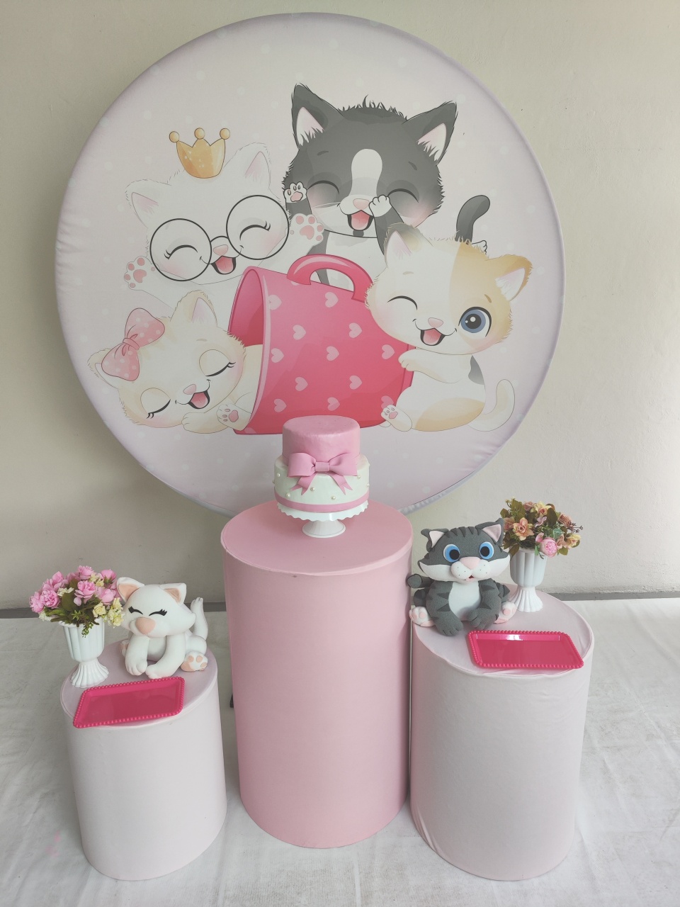 Kit Gatinho Opçao 2 - Elisete Festas Kit Pegue e Monte