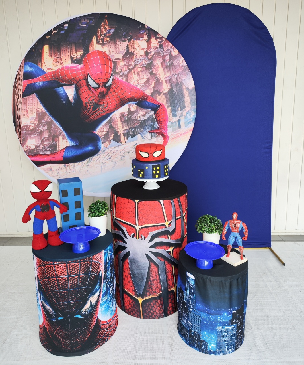 Kit Homem Aranha Modelo 2 Opção Plus  - Elisete Festas Kit Pegue e Monte