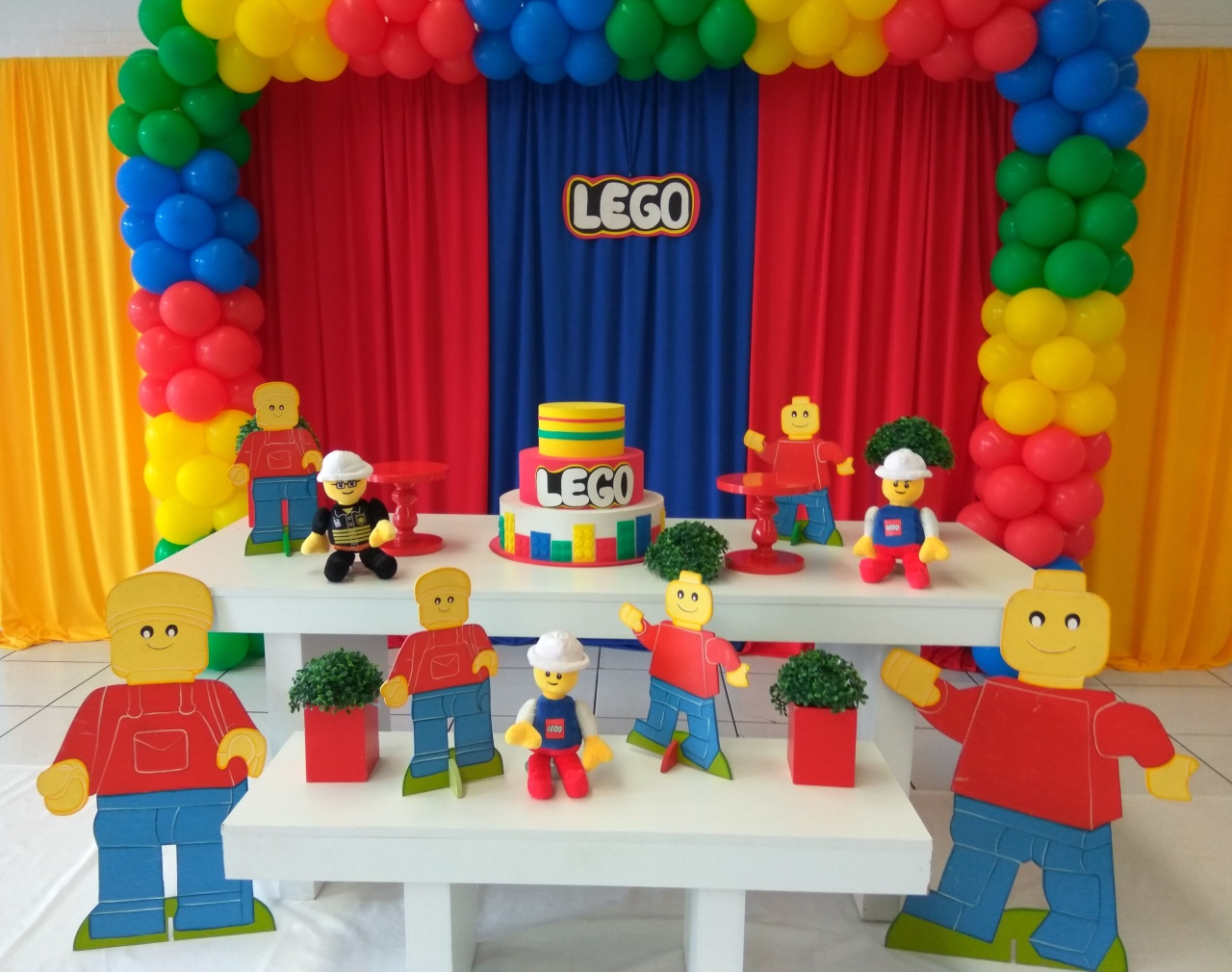 Montagem Lego - Elisete Festas Kit Pegue e Monte