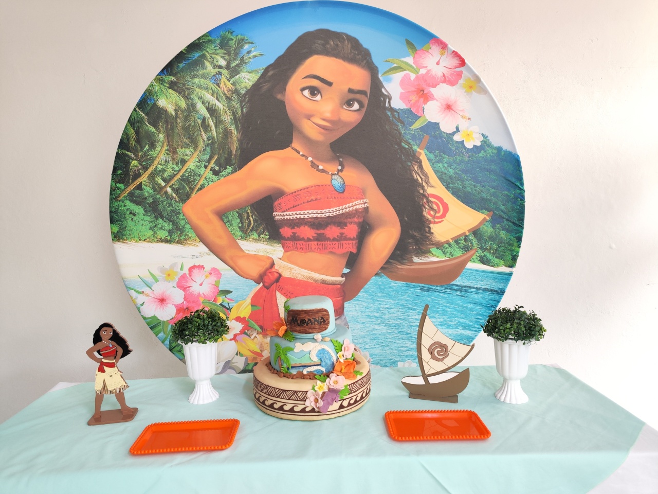 Kit Moana Opção 1 - Elisete Festas Kit Pegue e Monte