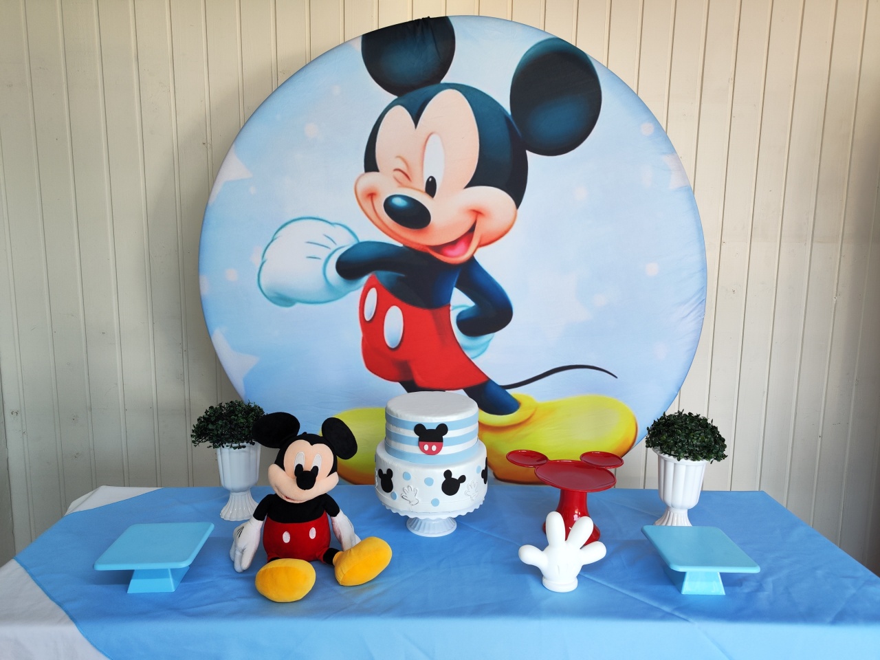 Kit Mickey Modelo 2 Opção 1 - Elisete Festas Kit Pegue e Monte