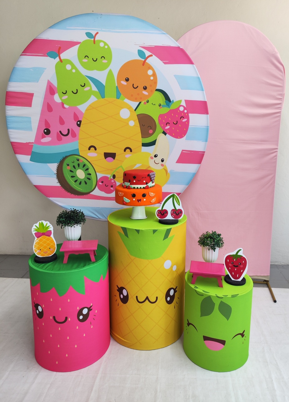 Kit Frutinhas Opção Plus  - Elisete Festas Kit Pegue e Monte