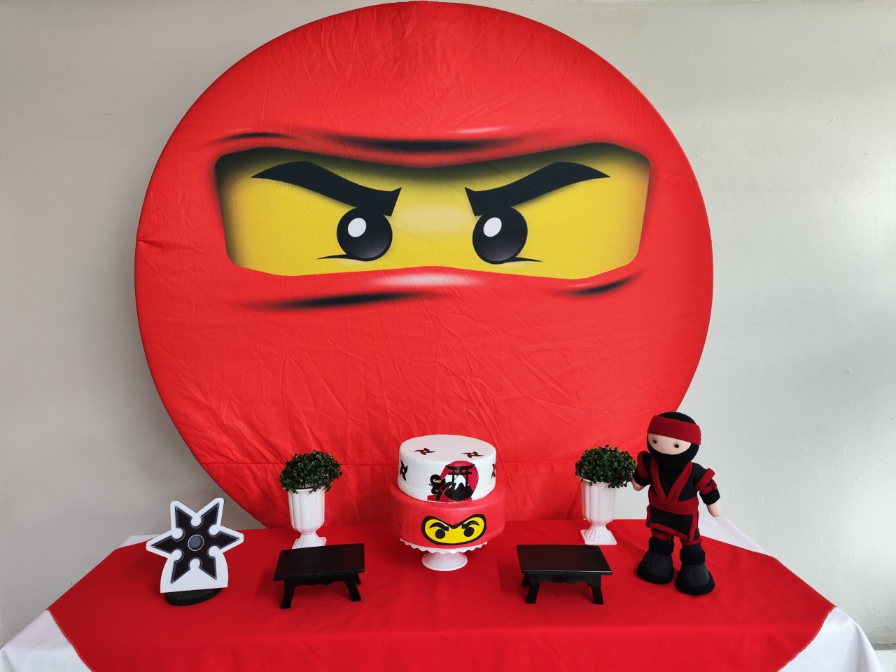 Kit Ninja Opção 1 - Elisete Festas Kit Pegue e Monte