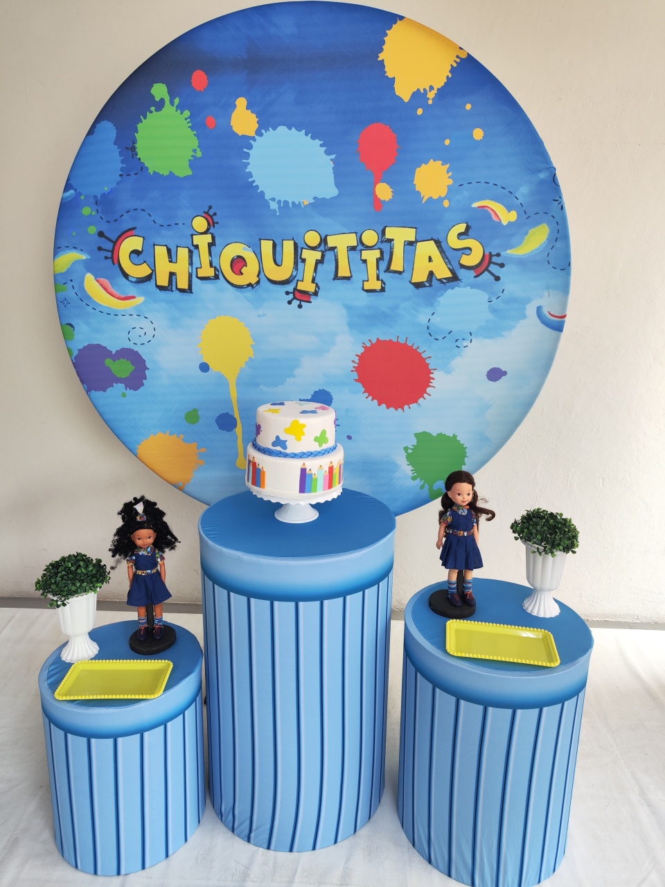Kit  Chiquititas  ( Opção 2) - Elisete Festas Kit Pegue e Monte