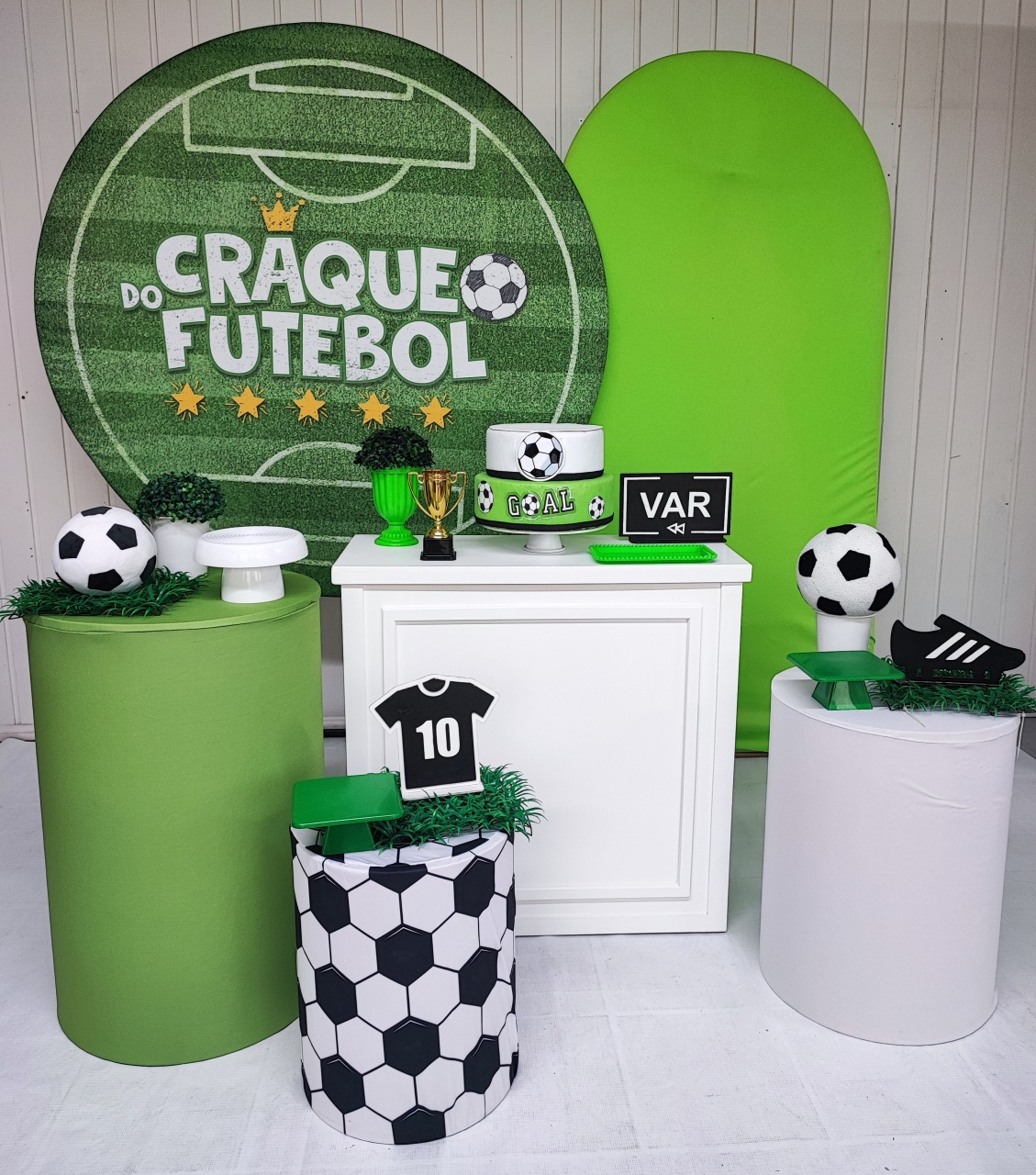 Kit Futebol Craque - Opção Plus - Elisete Festas Kit Pegue e Monte