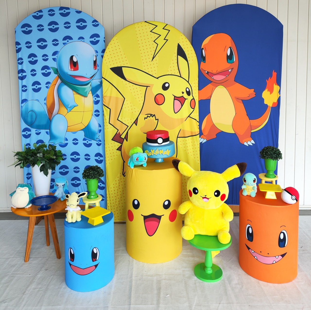 Kit Pokémon Opção Big - Elisete Festas Kit Pegue e Monte
