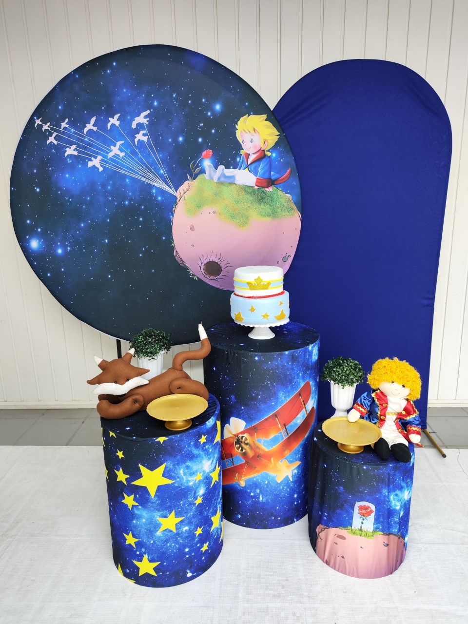 Kit Pequeno Príncipe Opção Plus  - Elisete Festas Kit Pegue e Monte