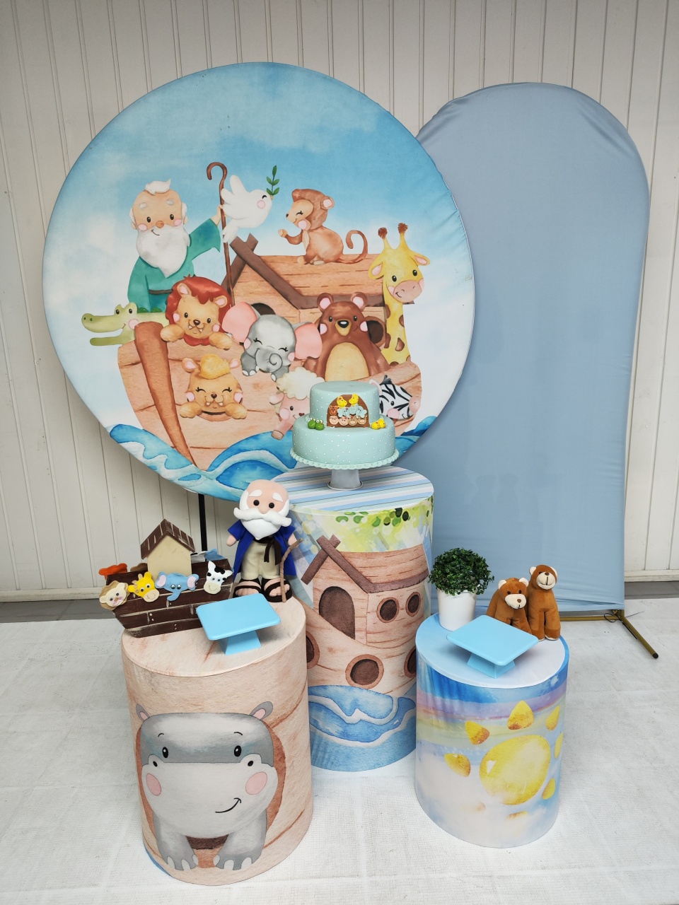 Kit Arca de Noé Modelo 2 Opção Plus  - Elisete Festas Kit Pegue e Monte