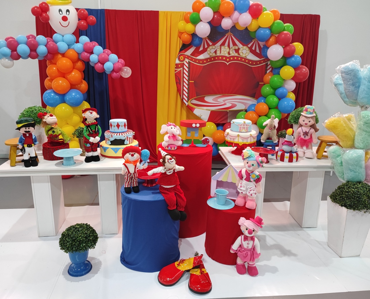 Montagem Circo  - Elisete Festas Kit Pegue e Monte