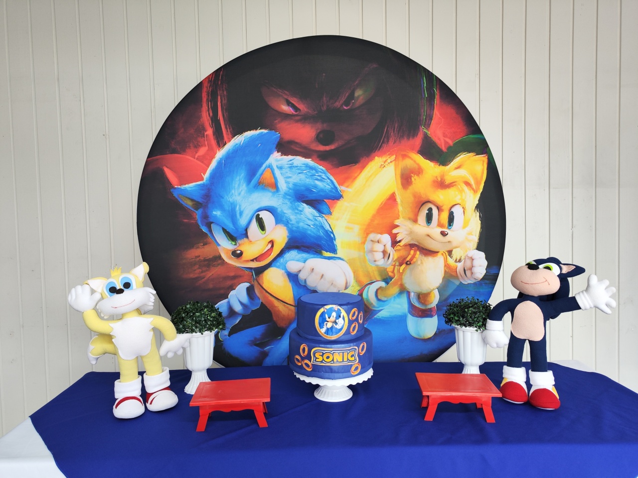 Kit Sonic 1 Opçao 1 - Elisete Festas Kit Pegue e Monte