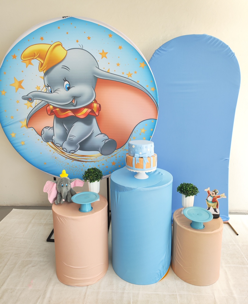 Kit Dumbo - Opção Plus  - Elisete Festas Kit Pegue e Monte