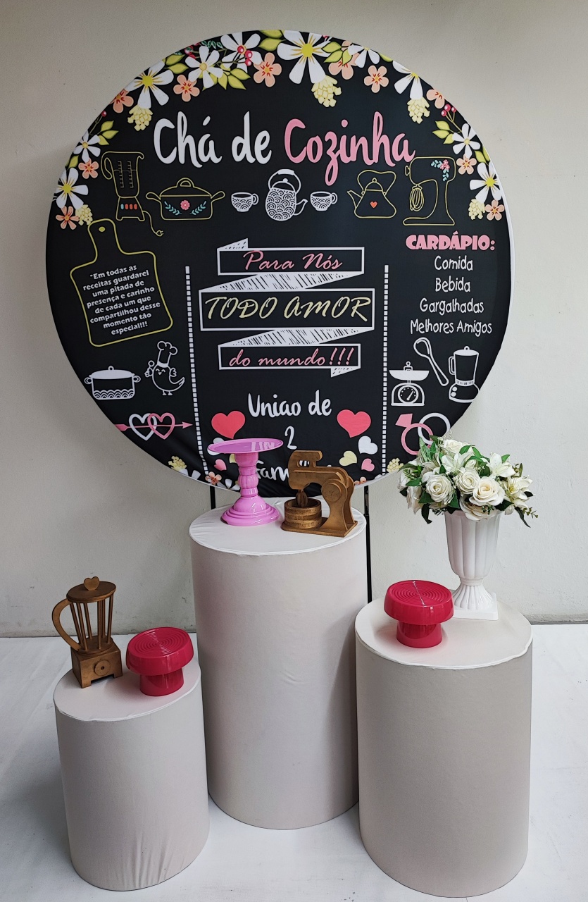 Kit Chá de Cozinha - Opção 2 - Elisete Festas Kit Pegue e Monte